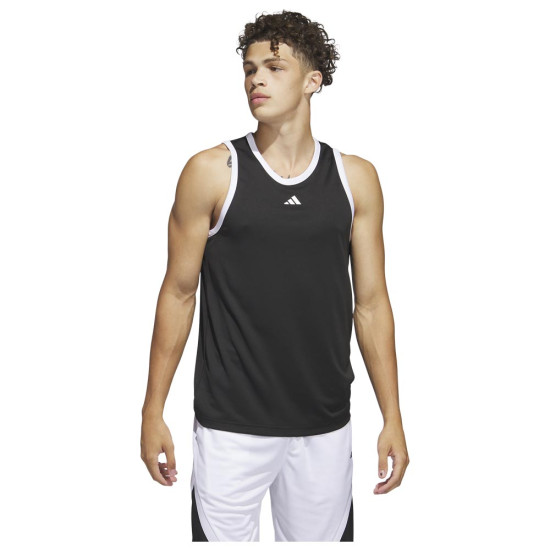 Adidas Ανδρική αμάνικη μπλούζα Legends Basketball 3-Stripes